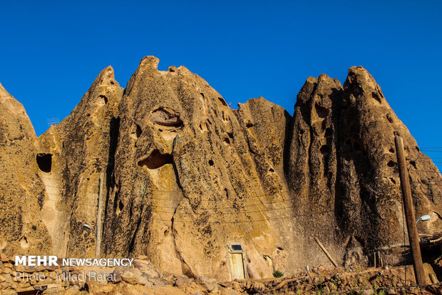 Kandovan, a terrific rocky village