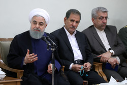 Pres. Rouhani calls for full coop. against US plots