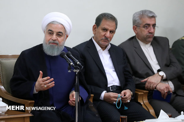 Pres. Rouhani calls for full coop. against US plots