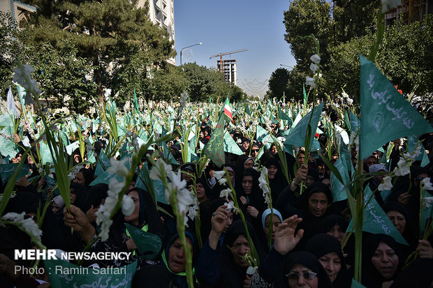 Girls Day commemorated in Imam Reza Holy Shrine