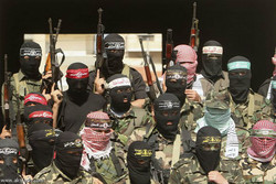 Palestinian resistance fighters