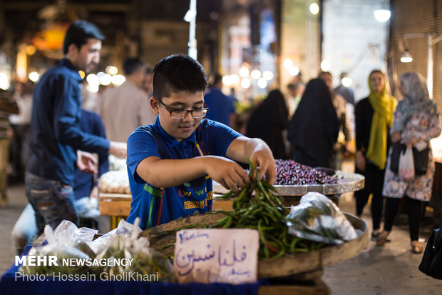 Historic bazaar of Qazvin still full of life