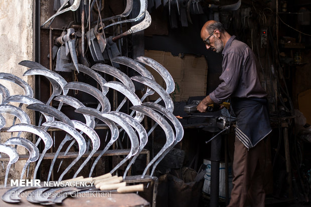 Historic bazaar of Qazvin still full of life