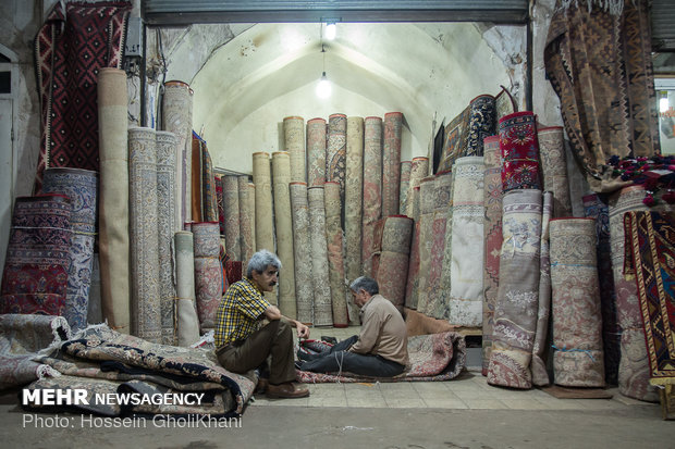Historic bazaar of Qazvin still full of life