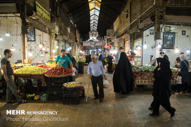 Historic bazaar of Qazvin still full of life