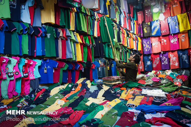 Historic bazaar of Qazvin still full of life