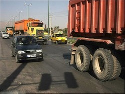 تردد شبانه خودروهای سنگین در کرمانشاه ممنوع می‌شود