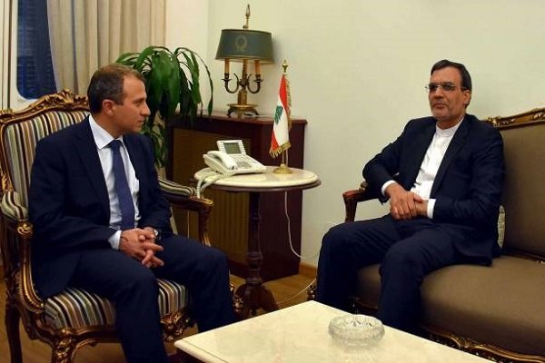 Iran’s Jaberi Ansari holds talks with Lebanon's FM in Beirut