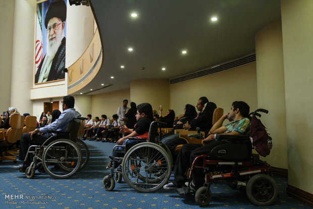 جشن ملی و مراسم تجلیل از دست اندرکاران تدوین قانون حمایت از معلولین