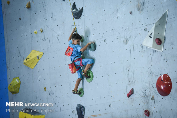 Shiraz hosts rock-climbing championship competitions 