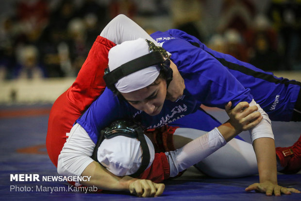 Iran women classic wrestling league