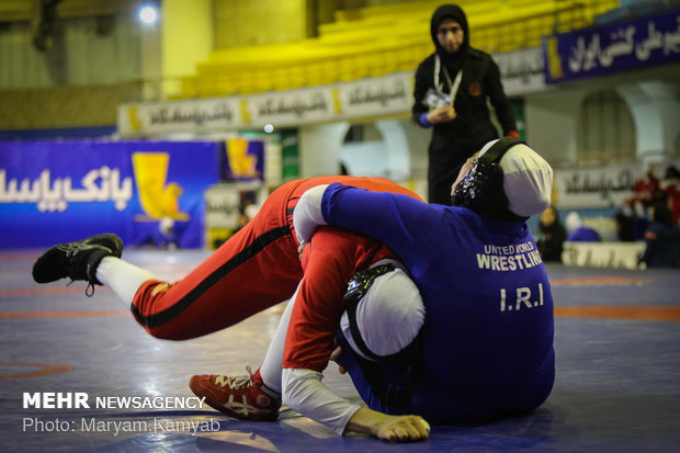 Iran women classic wrestling league