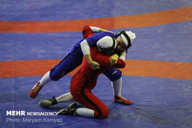 Iran women classic wrestling league