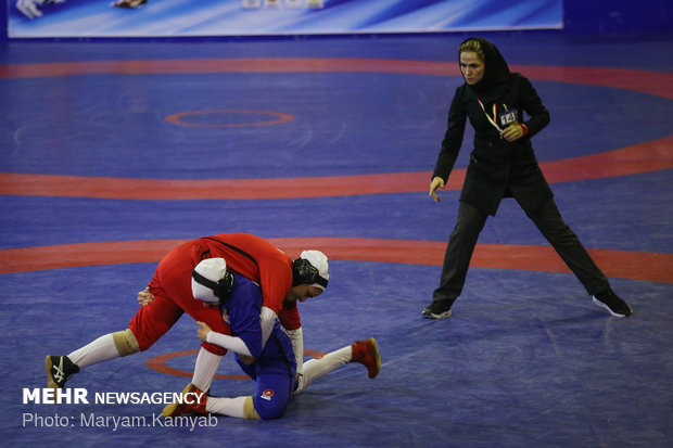 Iran women classic wrestling league