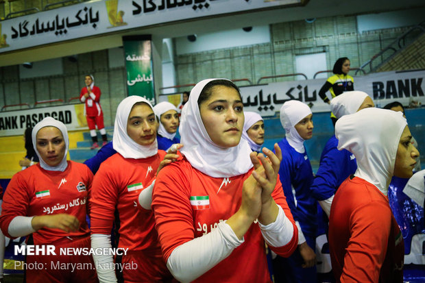 Iran women classic wrestling league