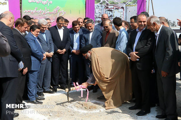 آیین افتتاح بیمارستان ۹۶ تختخوابی برکتی شهید ستاری قرچک