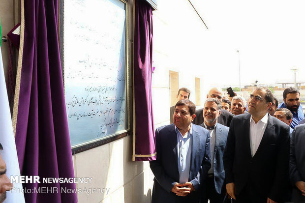 آیین افتتاح بیمارستان ۹۶ تختخوابی برکتی شهید ستاری قرچک