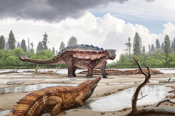 فسیل یک دایناسور مهاجر در آمریکا کشف شد