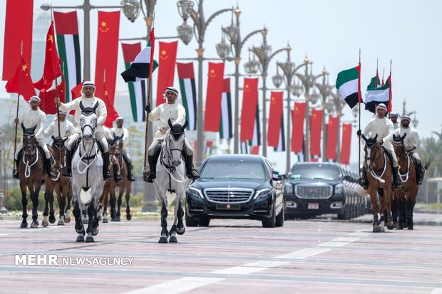 Çin Devlet Başkanı, Abu Dabi'de