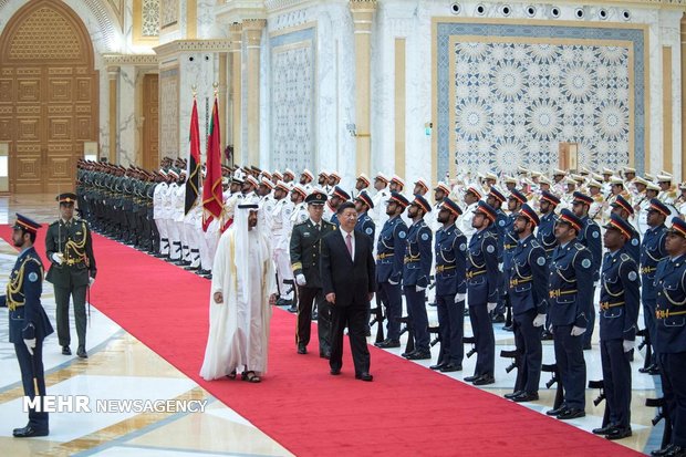 Çin Devlet Başkanı, Abu Dabi'de