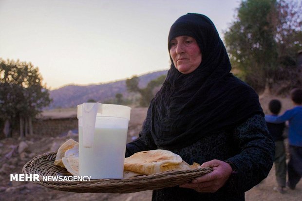 حضور کاروان زیر سایه خورشید در لرستان