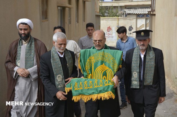 حضور کاروان زیر سایه خورشید در لرستان