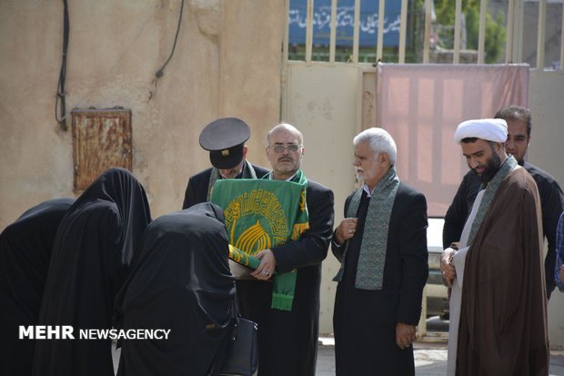 حضور کاروان زیر سایه خورشید در لرستان