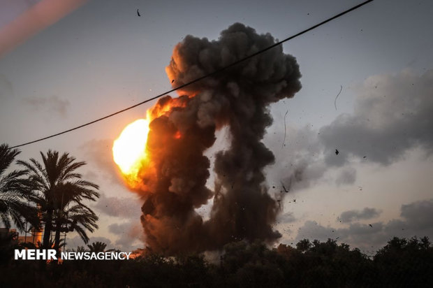 تصعيد الهجمات الصهيونية على غزة
