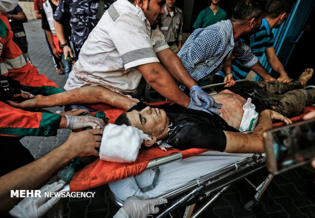 اسرائیلی فوج کی غزہ کی پٹی پر بمباری/ 3 فلسطینی شہید