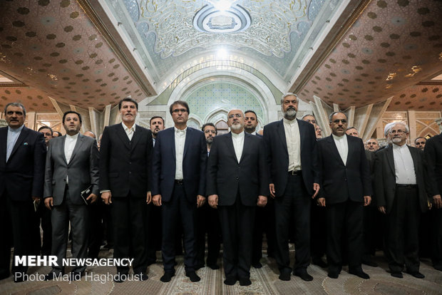 FM staff, Iran ambs. renews allegiance to ideals of Imam Khomeini