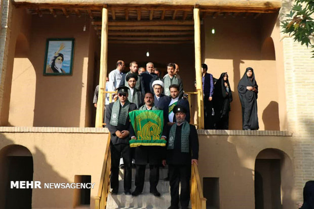 کاروان خادمان رضوی در زادگاه بنیانگذار انقلاب اسلامی حضور یافت