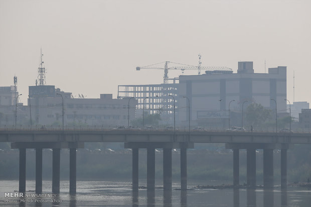  Air pollution in Ahvaz