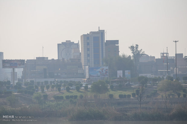  Air pollution in Ahvaz