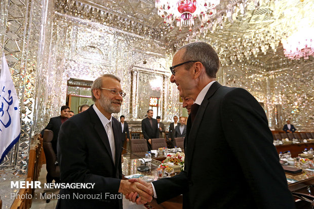 Meeting of Iran and Austria's parliamentary officials  in Tehran