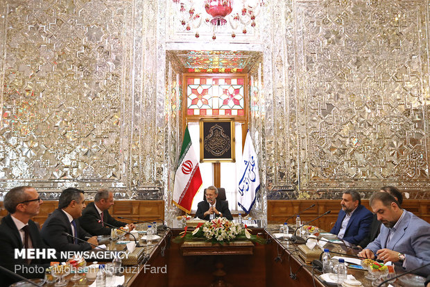 Meeting of Iran and Austria's parliamentary officials  in Tehran