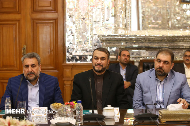 Meeting of Iran and Austria's parliamentary officials  in Tehran