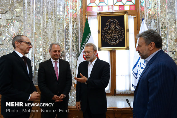 Meeting of Iran and Austria's parliamentary officials  in Tehran