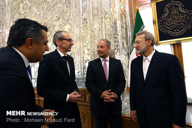 Meeting of Iran and Austria's parliamentary officials  in Tehran