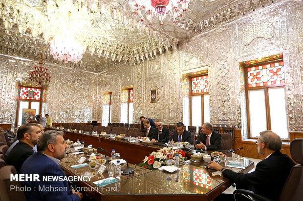 Meeting of Iran and Austria's parliamentary officials  in Tehran