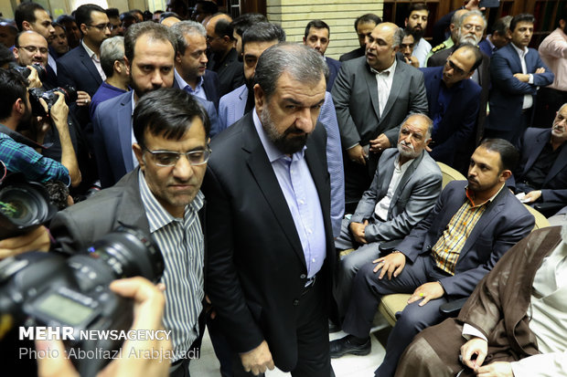 مراسم ترحیم پدر حقانیان