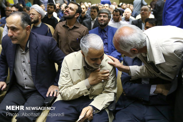 مراسم ترحیم پدر حقانیان