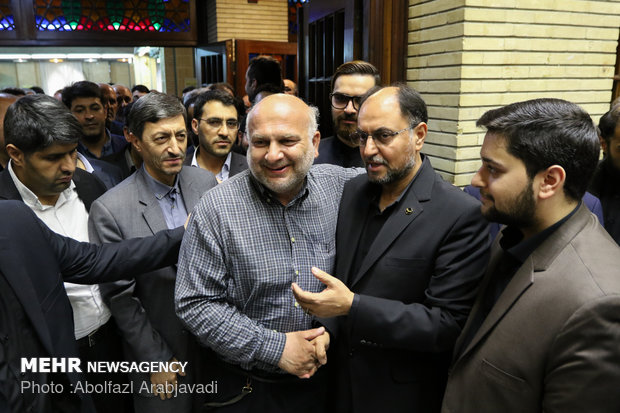 مراسم ترحیم پدر حقانیان