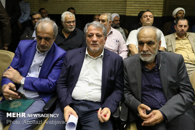 مراسم ترحیم پدر حقانیان