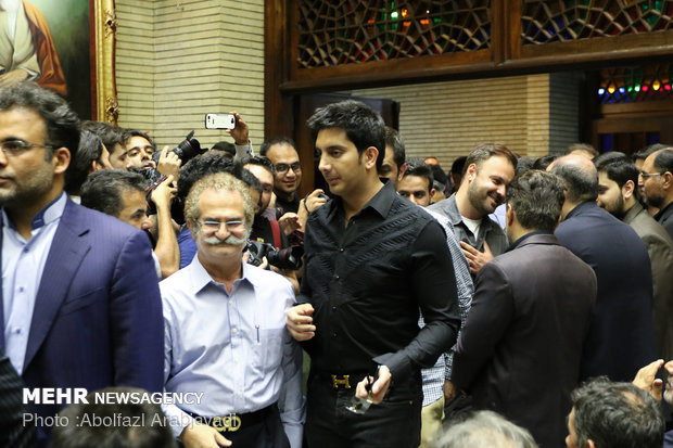 مراسم ترحیم پدر حقانیان