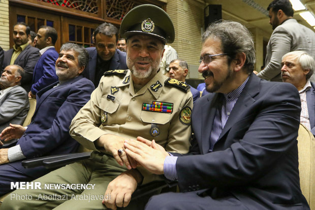 مراسم ترحیم پدر حقانیان