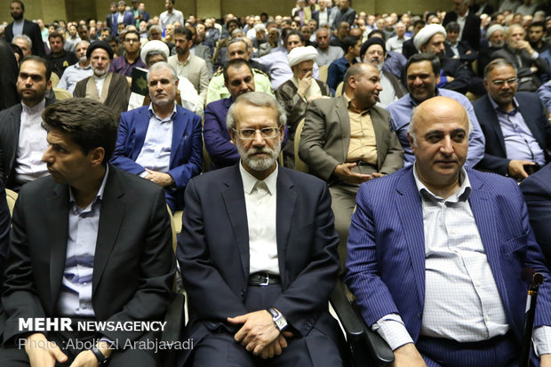 مراسم ترحیم پدر حقانیان