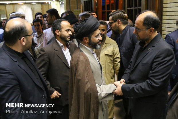 مراسم ترحیم پدر حقانیان