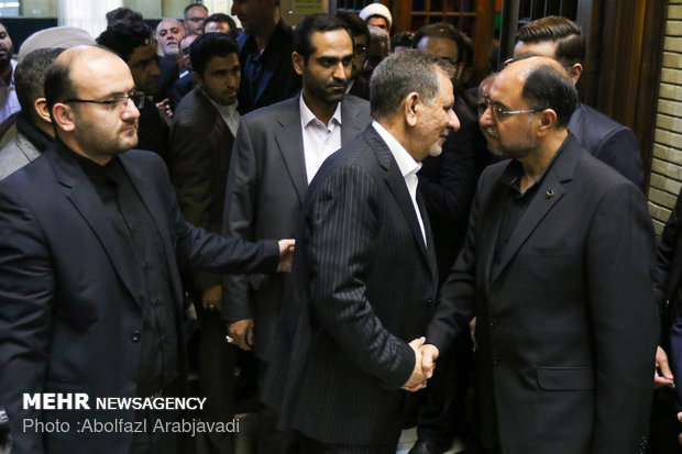 مراسم ترحیم پدر حقانیان