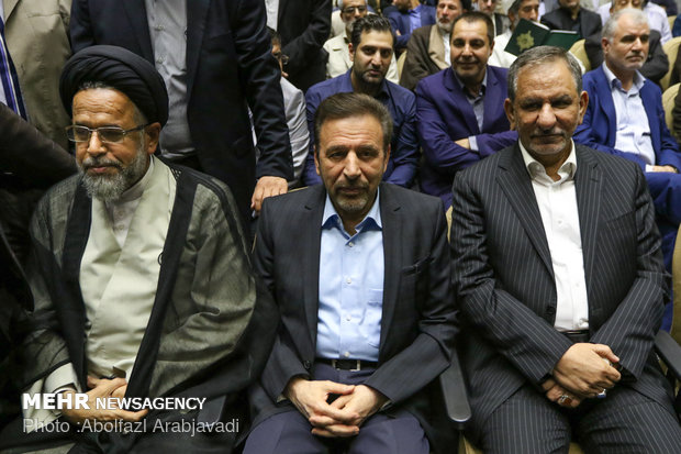 مراسم ترحیم پدر حقانیان