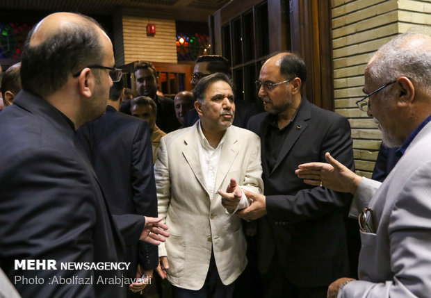 مراسم ترحیم پدر حقانیان